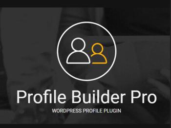 Profile Builder Pro WordPress Plugin